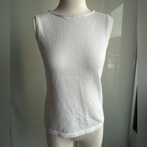 Vintage sparkly white top